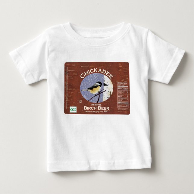 Chickadee-dee-dee Baby T-Shirt (Front)