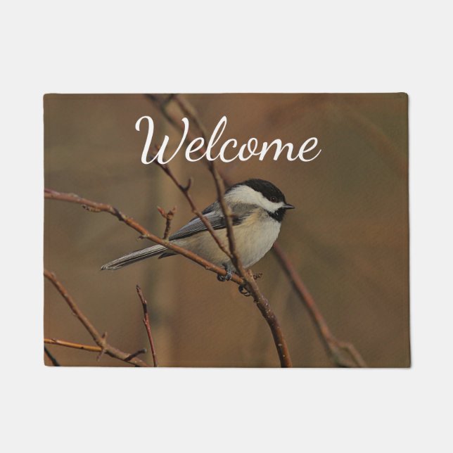 Chickadee Doormat (Front)