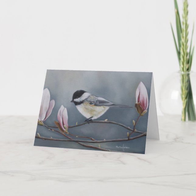 Chickadee Greeting Card (Front)
