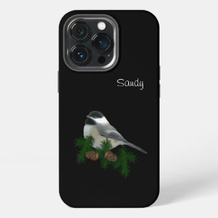 Chickadee iPhone 13 pro case