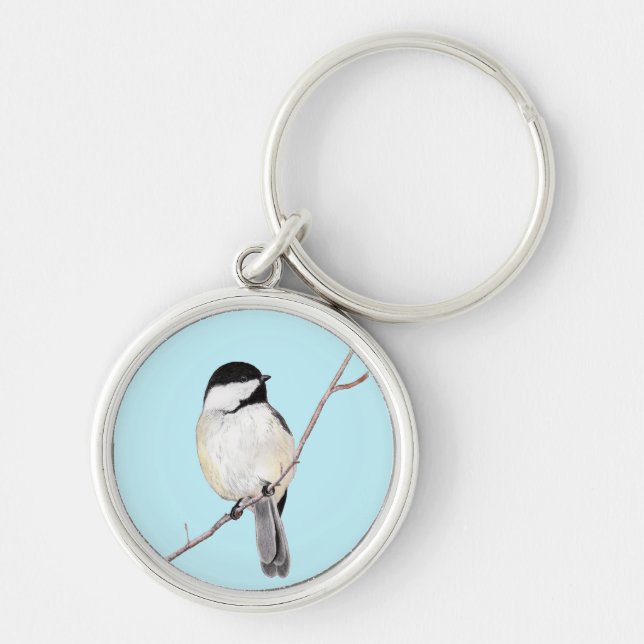Chickadee Key Ring (Front)