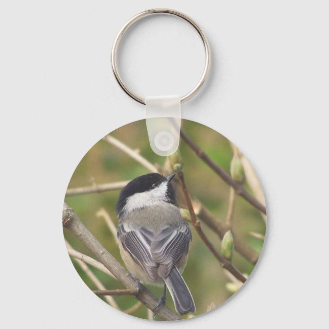 Chickadee Keychain (Front)