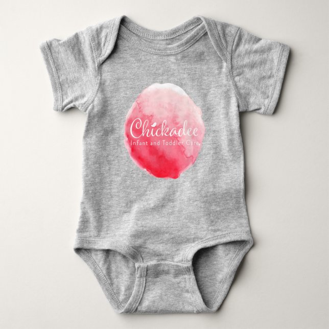 Chickadee Logo Infant Bodysuit (Front)