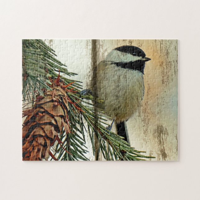 Chickadee Love of the Trees jigsaw puzzle (Horizontal)