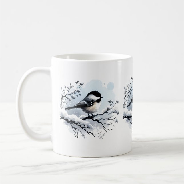 Chickadee Mug (Left)