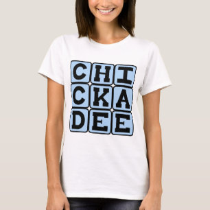 Chickadee, North American Bird T-Shirt