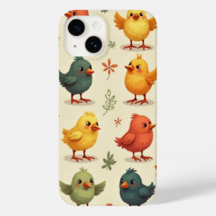 Chickadee of colourful  Case-Mate iPhone 14 case