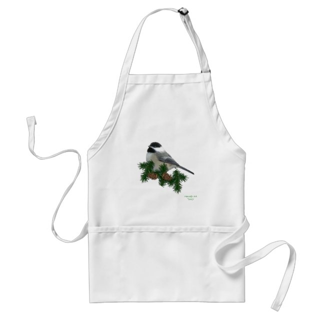 Chickadee (Pine) Apron (Front)