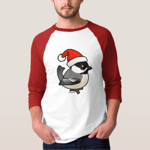 Chickadee Santa T-Shirt