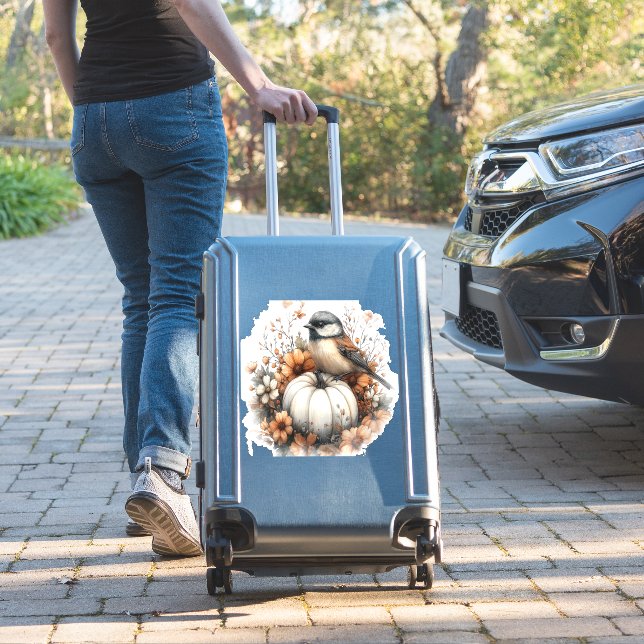 Chickadee Shirt Country Pumpkin (Suitcase Insitu)