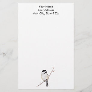 Chickadee Stationery