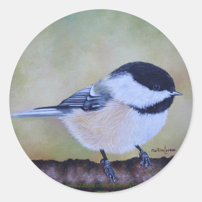 Chickadee Stickers (Front)