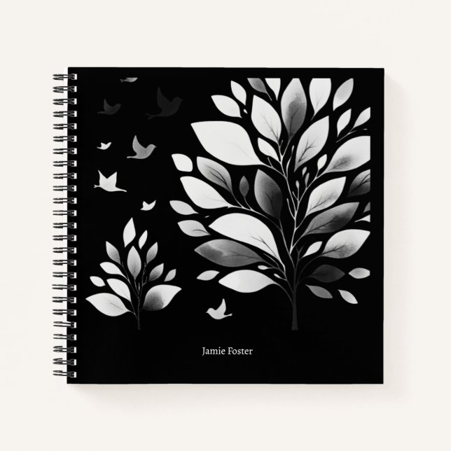 Chickadee Whispers Notebook (Front)