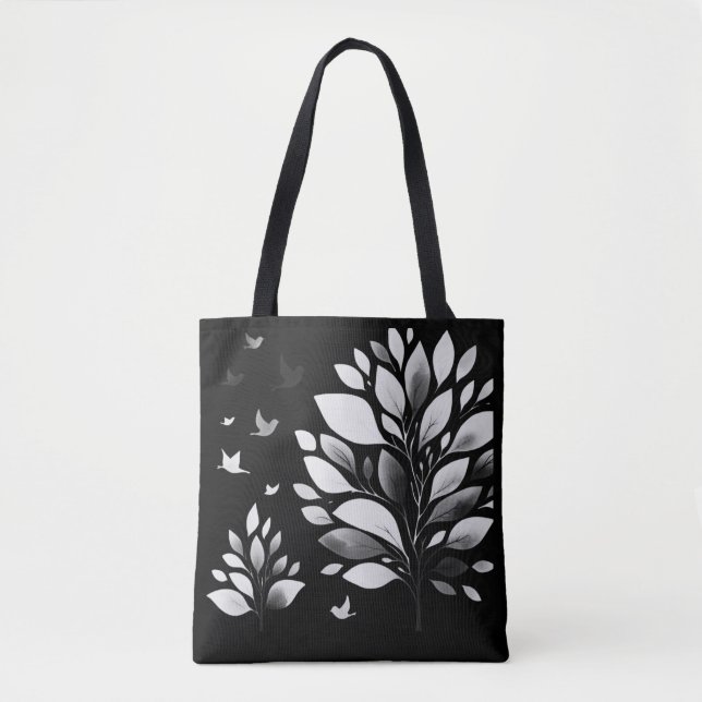  Chickadee Whispers Tote Bag (Front)