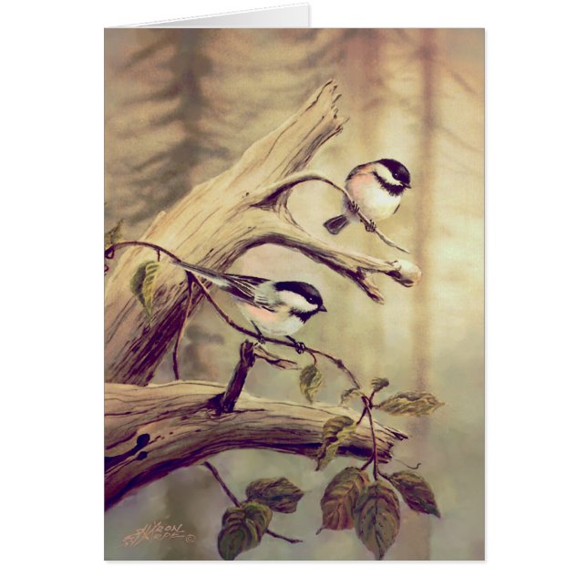 CHICKADEES by SHARON SHARPE (Front)