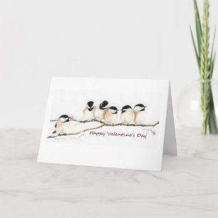 Chickadee's Valentine Card