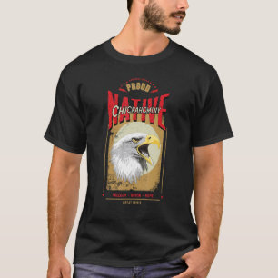 Chickahominy Native American Eagle Spirit Vintage T-Shirt