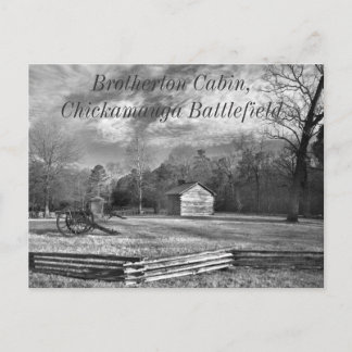 Chickamauga Battlefield Postcard