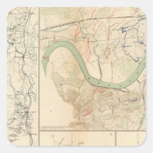 Chickamauga campaign, Knoxville Square Sticker