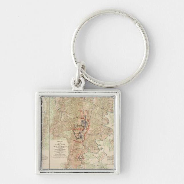 Chickamauga, Turkeytown Valley Key Ring (Front)
