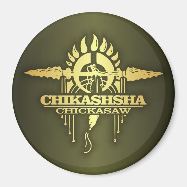 Chickasaw 2o magnet (Front)