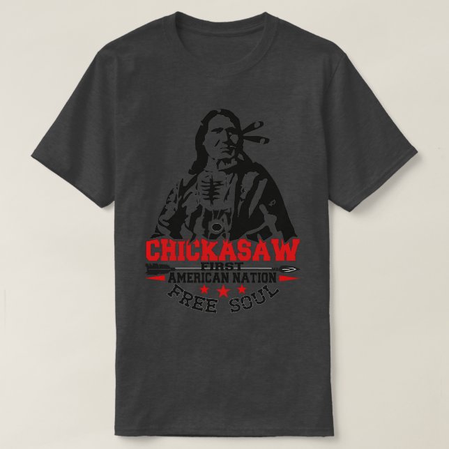 CHICKASAW First American Nation T-Shirt (Design Front)