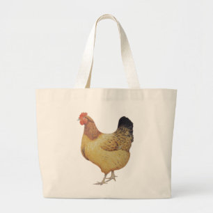 Chicken 2012 large tote bag