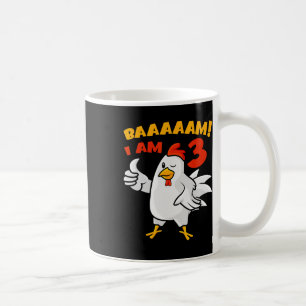 Chicken 3rd Birthday Party Farm Chick Rnyard Cluck Coffee Mug