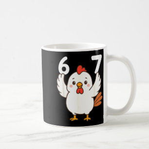 Chicken 67 Meme Six Seven Funny Gen Alpha Coffee Mug