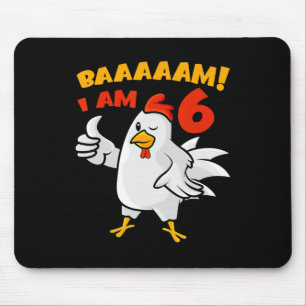 Chicken 6th Birthday Party Farm Chick Rnyard Cluck Mouse Pad