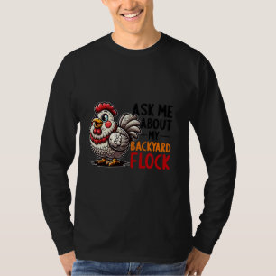 Chicken Accessories Chicken Stuff Poultry Farmer R T-Shirt