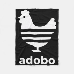 Chicken Adobo Pinoy, Filipino Food Pride Fleece Blanket