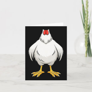 Chicken Adult Kids Men Women Chicken Hen Body Cost Card