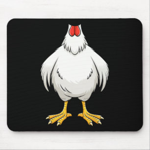 Chicken Adult Kids Men Women Chicken Hen Body Cost Mouse Pad