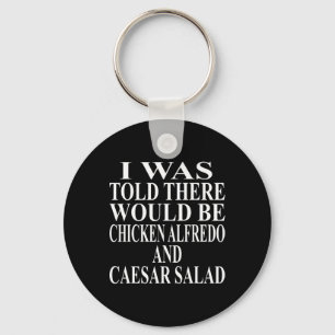 Chicken Alfredo Apparel Awesome Funny Caesar Salad Key Ring