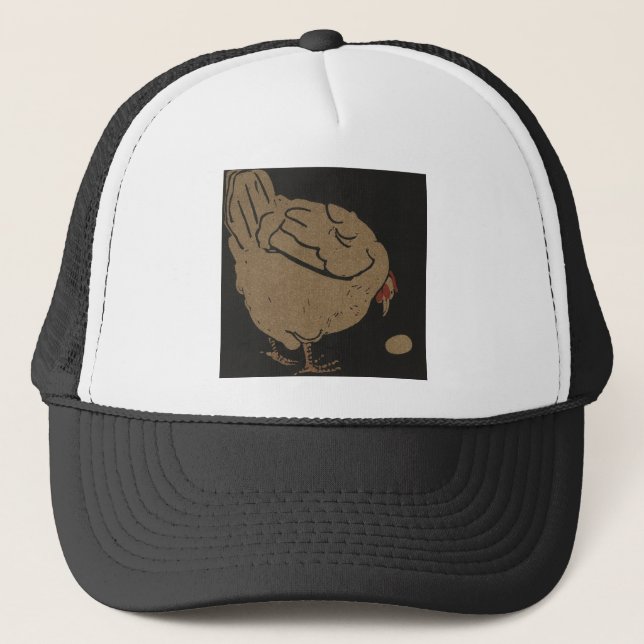 Chicken and Egg Trucker Hat (Front)