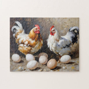 Chicken and Eggs Jigsaw Puzzle