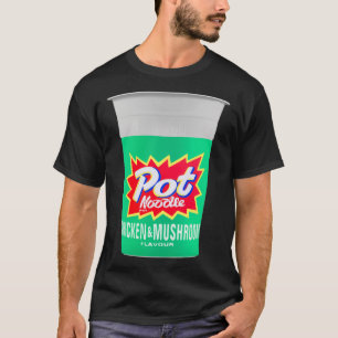 Chicken and Mushroom Pot Noodle design T-Shirt