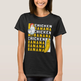 Chicken And Nana Dance Funny Fruit Meme For Women T-Shirt