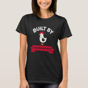 Chicken And Rice Weightlifter Bodybuilder Foodie T-Shirt
