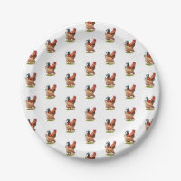 Chicken And Rooster Art, Poultry, Farm Animals