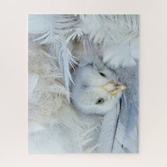 chicken, animal, chick, bird, farm,mask, cute, adu jigsaw puzzle (Vertical)
