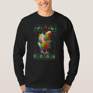 Chicken Animal Ugly Sweater Christmas Puppy Animal