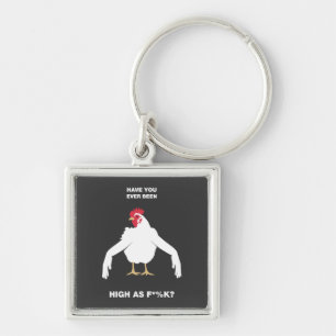 Chicken Arms Key Ring