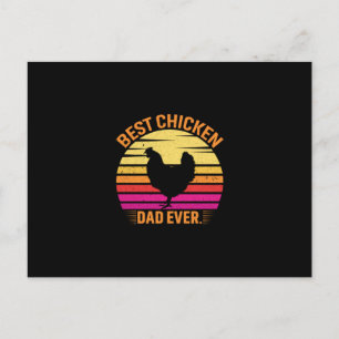 Chicken Art Best Chicken Postcard