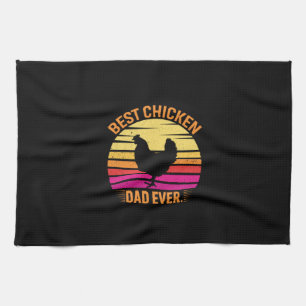 Chicken Art Best Chicken Tea Towel