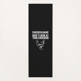 Chicken Art Chicken Game Yoga Mat