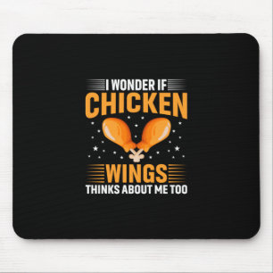 Chicken Art Chicken Wing Mouse Pad
