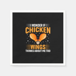 Chicken Art Chicken Wing Napkin