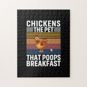 Chicken Art Chickens The Pet Jigsaw Puzzle